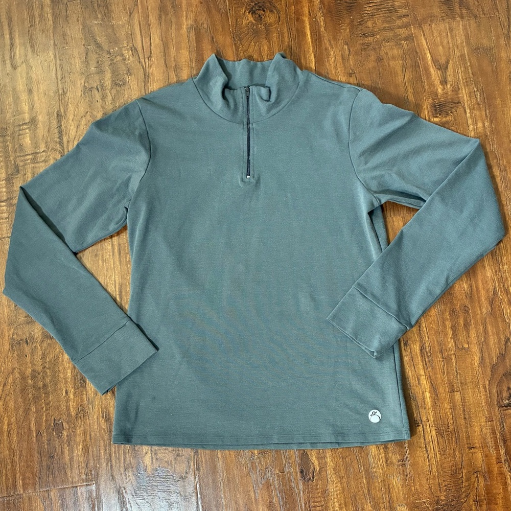 Grace Charcoal Quarter-Zip Pullover Size XL  #P1